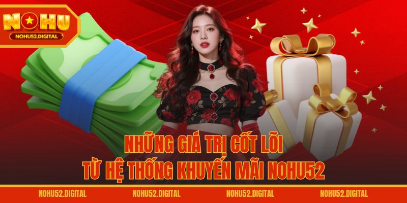 Những giá trị cốt lõi từ hệ thống khuyến mãi NOHU52