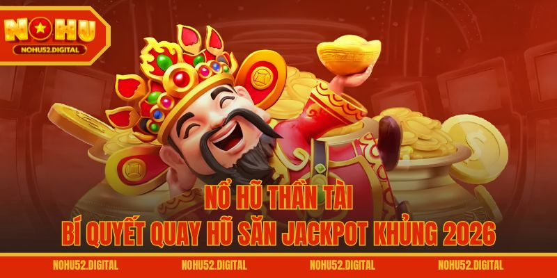 Nổ Hũ Thần Tài – Bí Quyết Quay Hũ Săn Jackpot Khủng 2026