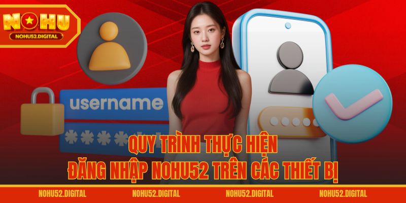 Quy trình thực hiện đăng nhập NOHU52 trên các thiết bị